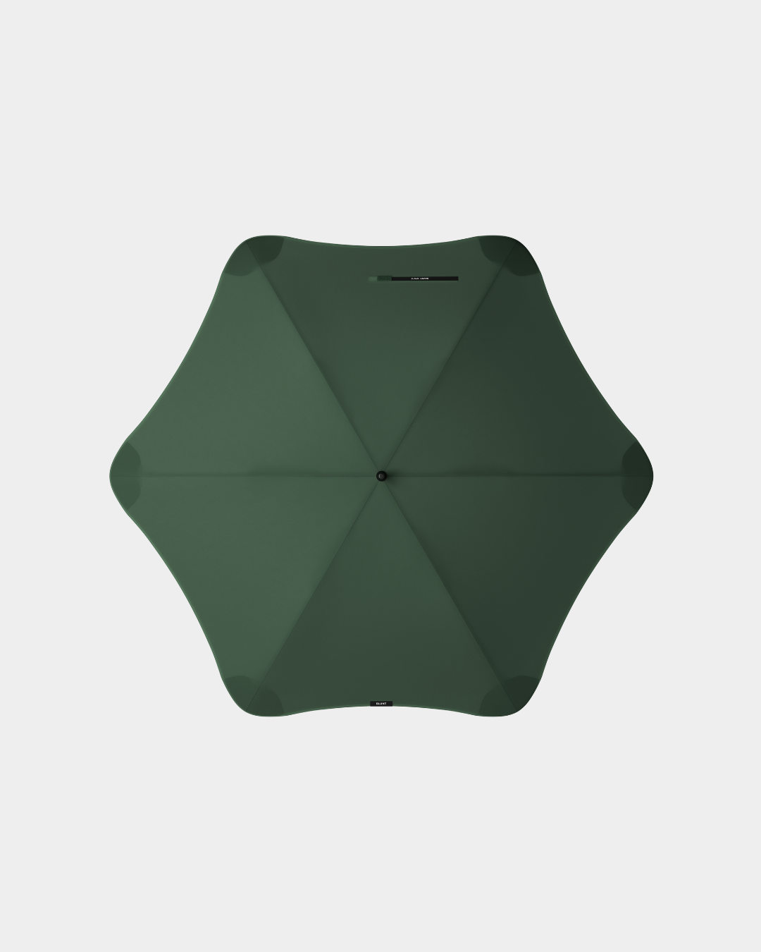 Forest green sport umbrella with ergonomic handle and resilient fiberglass shaft designed for outdoor performance and protection.