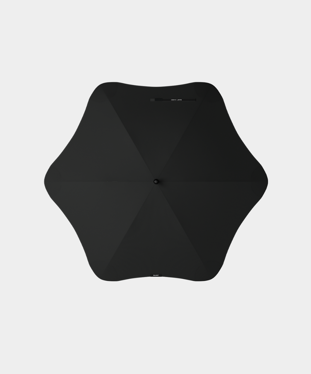 Classic Umbrella in ink black with high-tension canopy for full coverage against rain and wind.