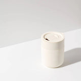 Cream Ceramic Travel Mug