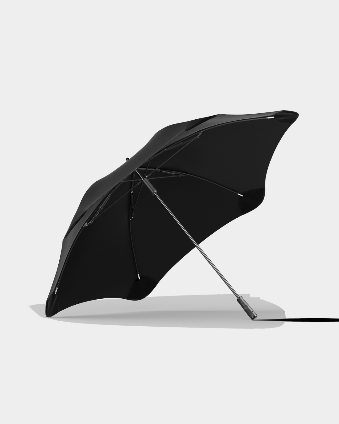 sport umbrella sitting on side