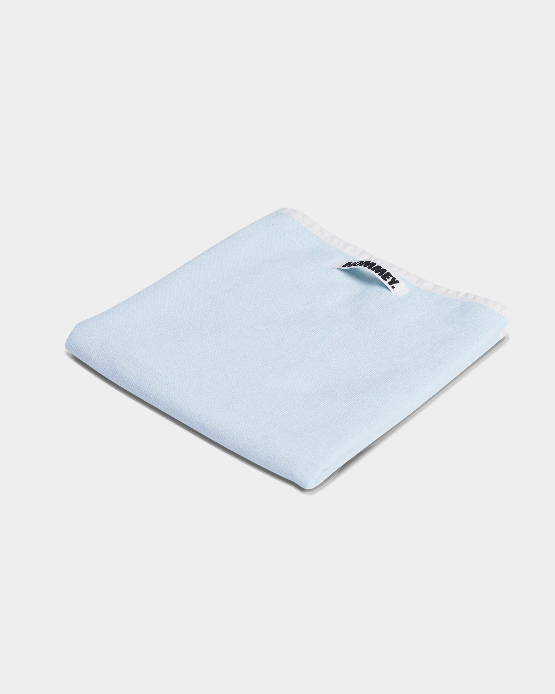 Light blue Hommey tea towel made from ultra-absorbent cotton for kitchen use