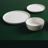 Roman Plate Milk Large - 4 Pack