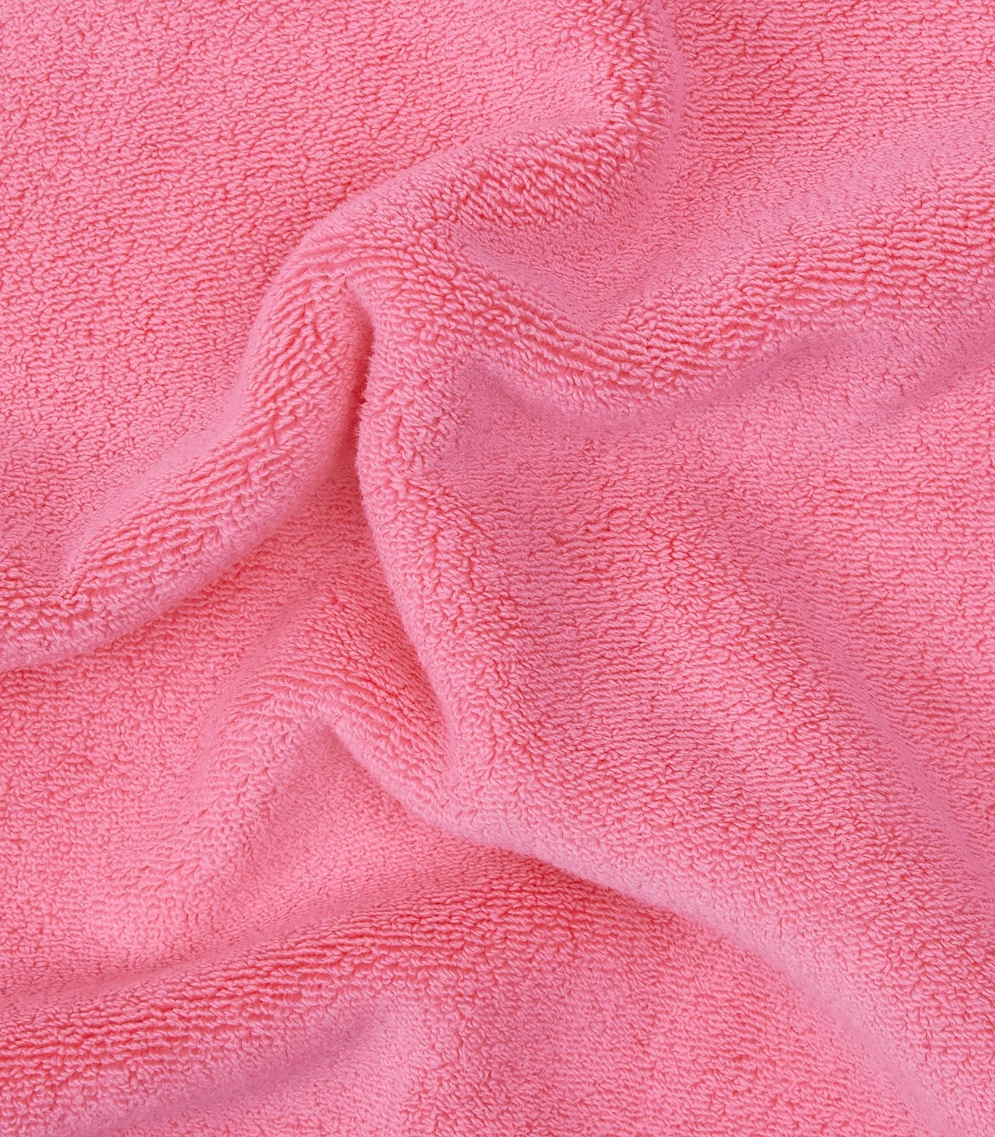 pink towel up close picture of texture