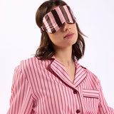 Silk Eyemask - Rocky Road Stripes