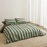 Pillowcase Pair - Wasabi Stripes