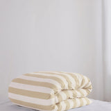 Quilt Cover - Biscotti Stripes