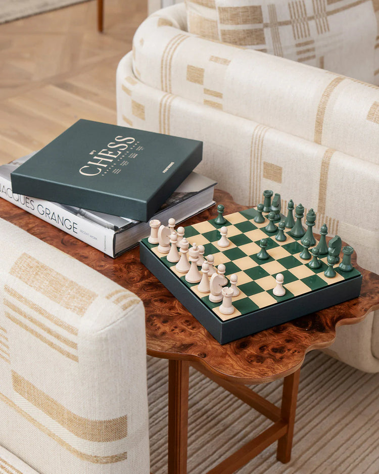 Chess Board Game Set - Green