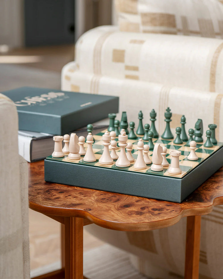 Chess Board Game Set - Green