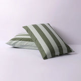 Pillowcase Pair - Wasabi Stripes