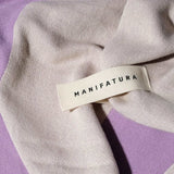 close up image of a lavender beach towel 