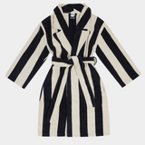 Bath Robe - Vanilla Bean Stripes