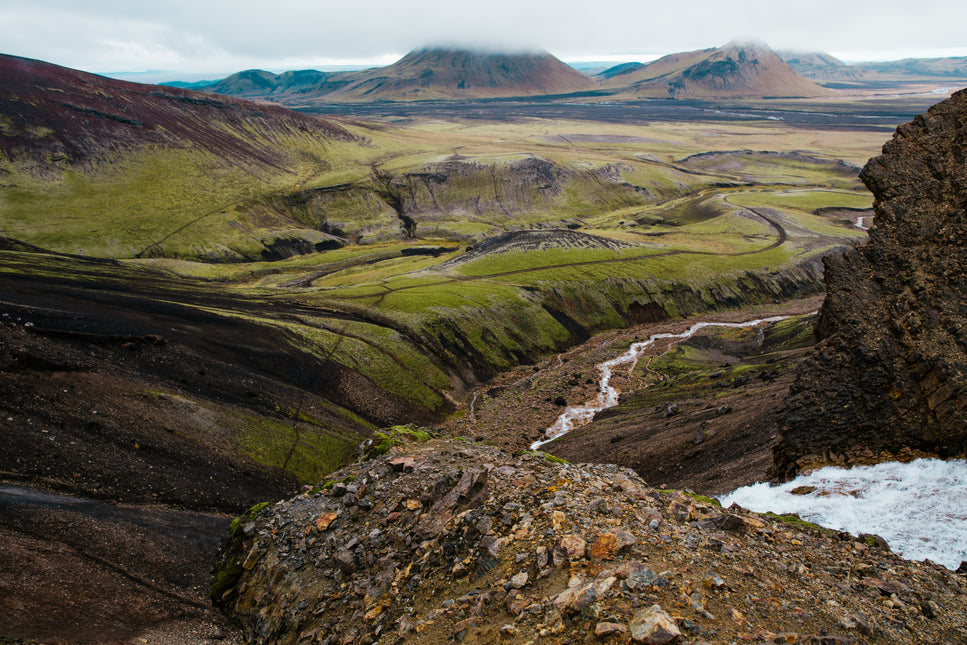 rolling hills and mountains