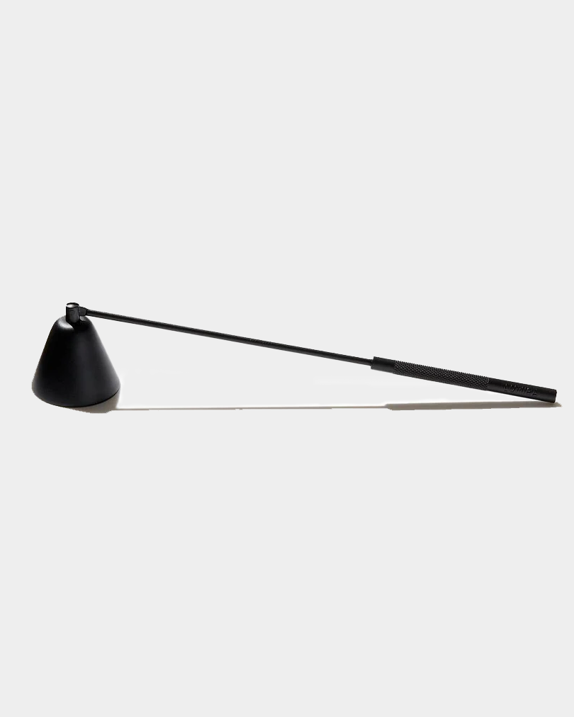 candle snuffer on white background