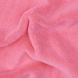 pink towel up close picture of texture 
