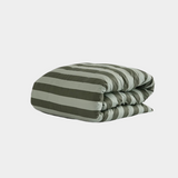 Quilt Cover - Wasabi Stripes