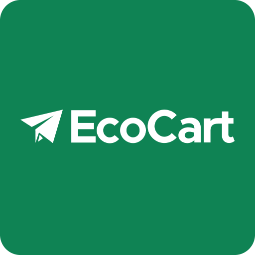 EcoCart logo representing Climate Positive Order for carbon footprint donation and offsetting